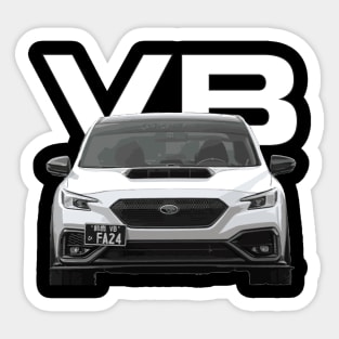 subie VB WRX S4 rally white tuned cobb scoob scoop turbo Sticker